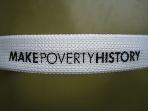 Make Poverty History band